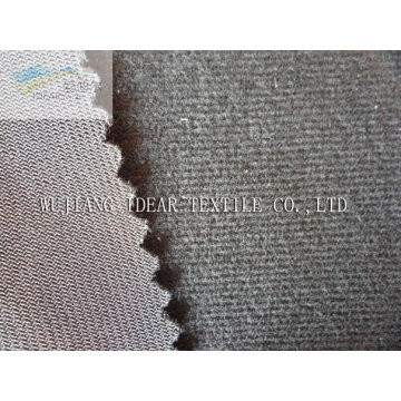 Brushed Polyester Velcro Terry Velvet Fabric